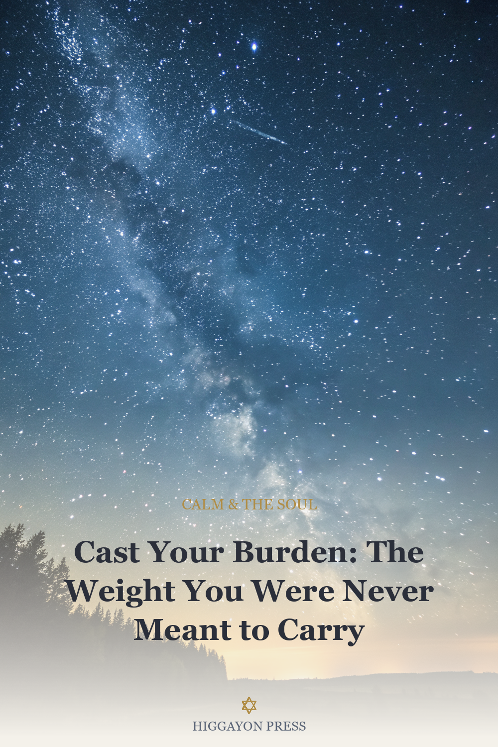 ‘Cast Your Burden: The Weight You Were Never Meant to Carry’