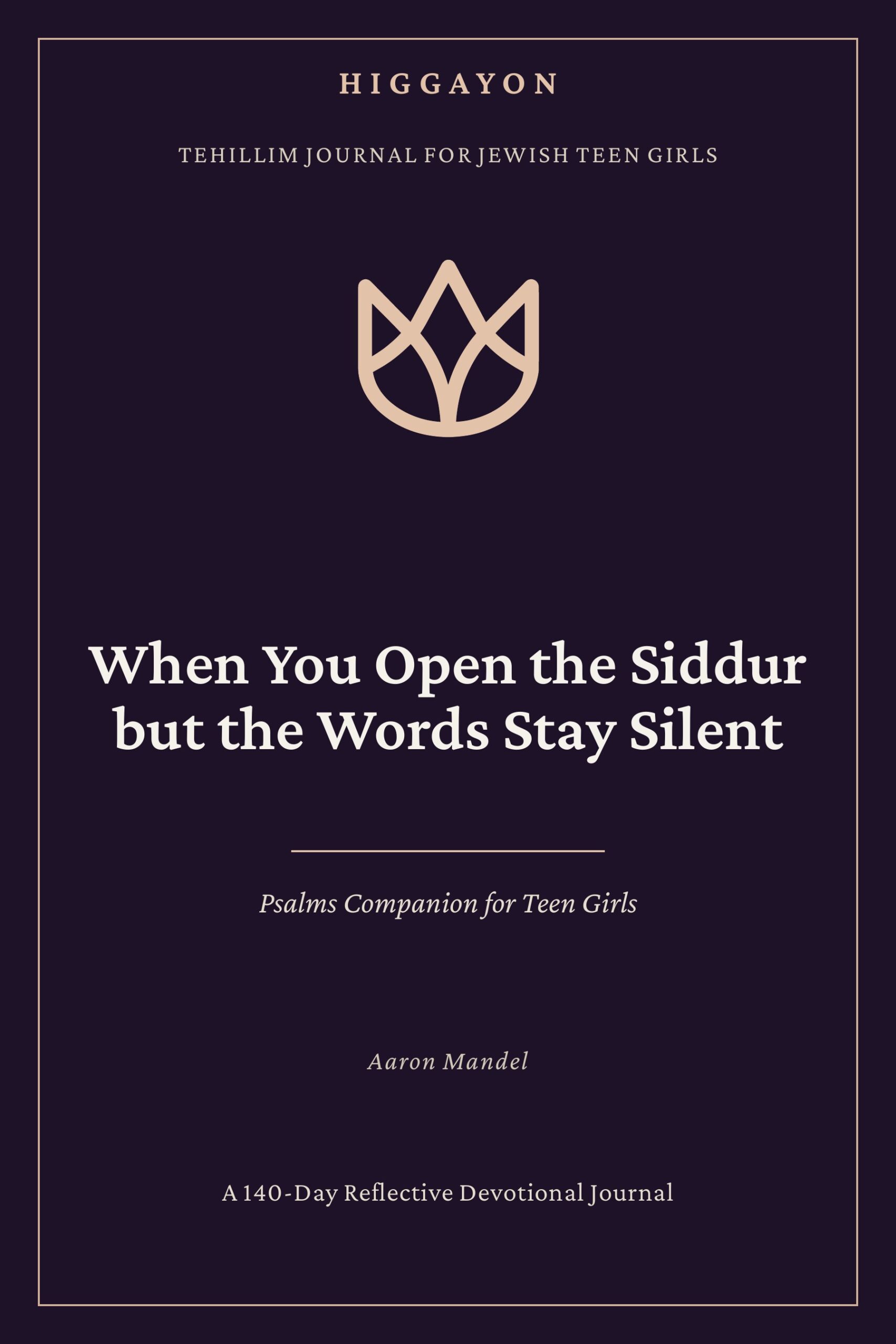 When You Open the Siddur but the Words Stay Silent