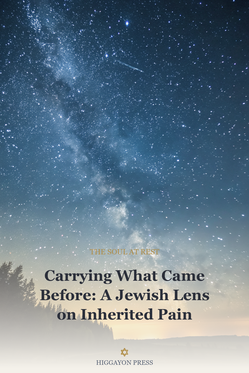 Carrying What Came Before: A Jewish Lens on Inherited Pain