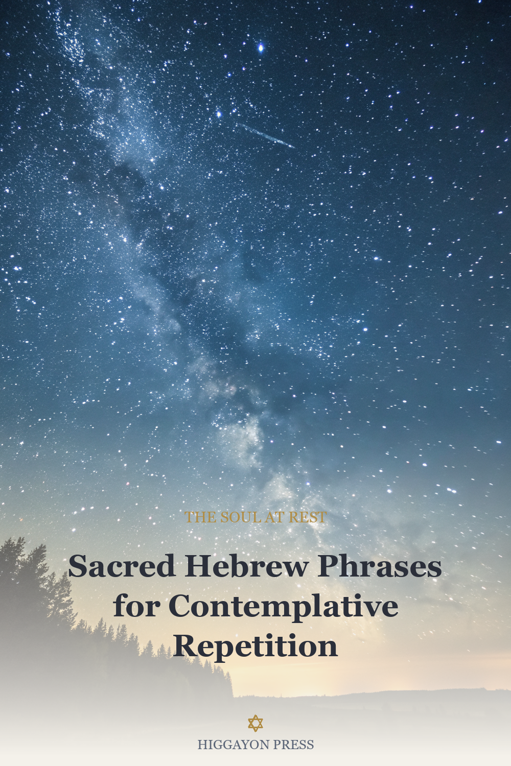 ‘Sacred Hebrew Phrases for Contemplative Repetition’
