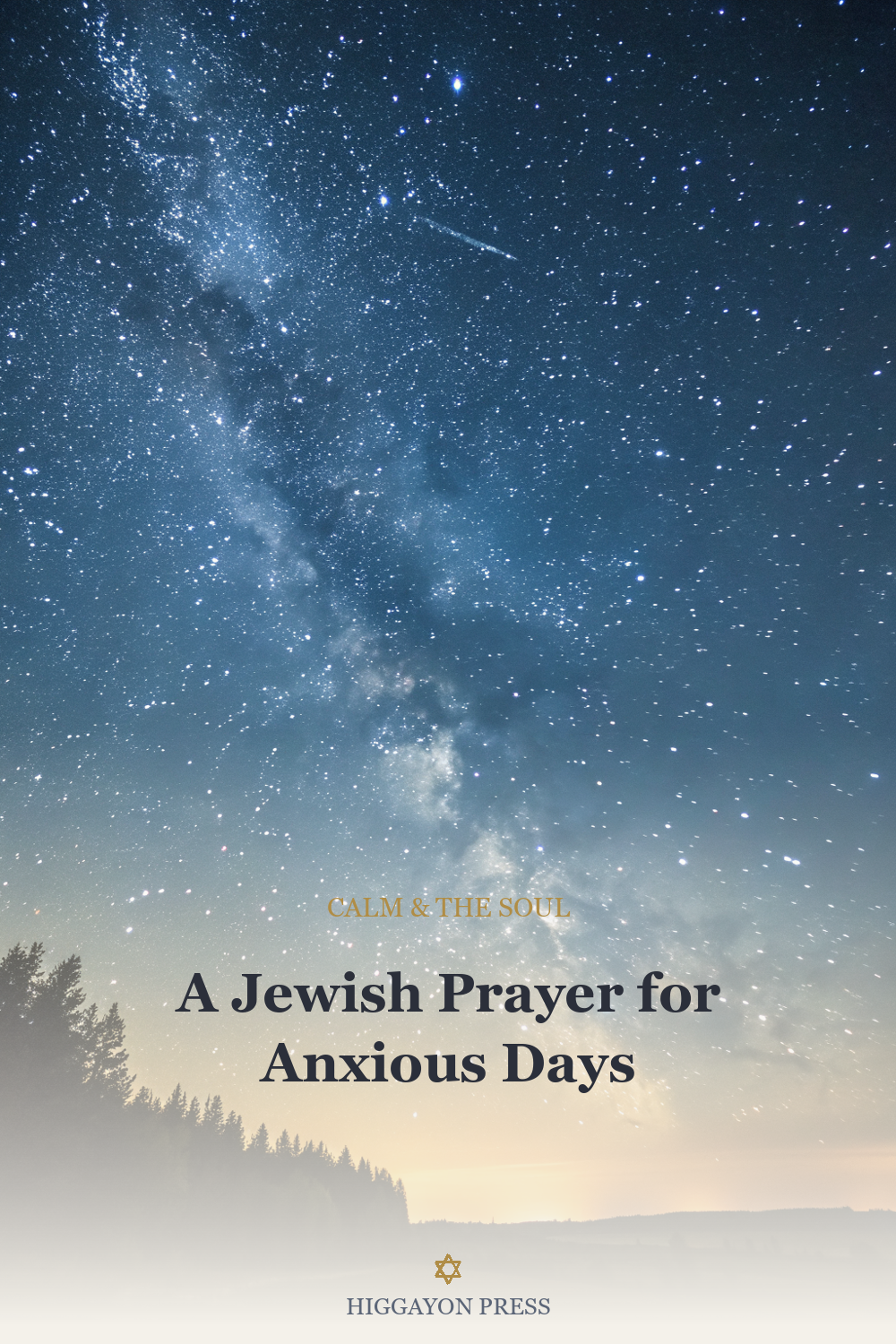 ‘A Jewish Prayer for Anxious Days’